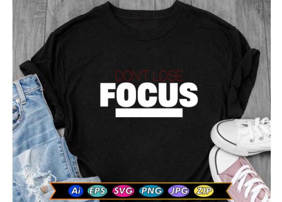 Don't Lose Focus: A Free T-shirt Design for Local Brands