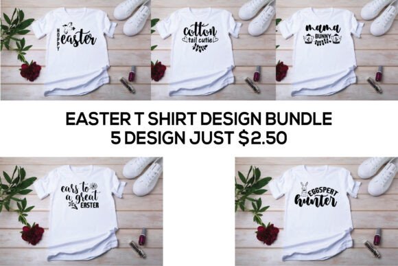 Easter T Shirts Bundle: A Graphics Freebie for Seasonal Products