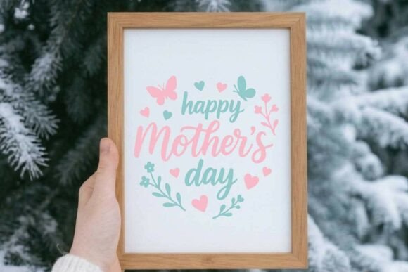 Happy Mother's Day SVG PNG Floral Tshirt: A Graphics Must-Have