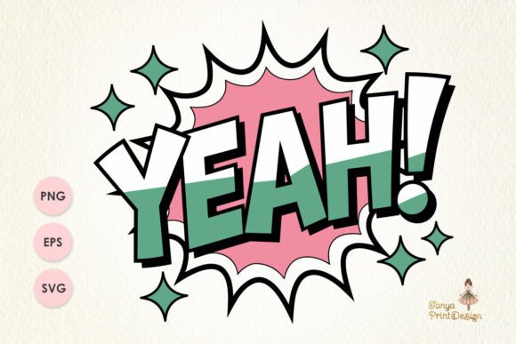How a Comic Style 'YEAH' Graphic Fuels Local Brand Energy