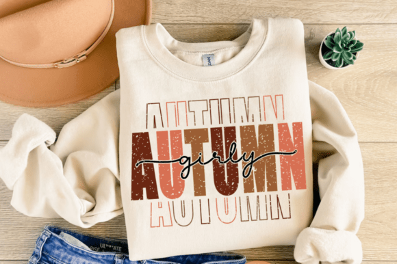 Retro Autumn Girly Svg: A Versatile T-Shirt Design
