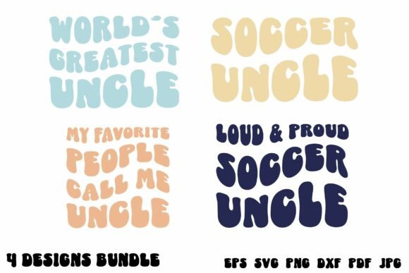 Retro Uncle SVG Bundle: A Versatile Graphic for T-Shirt Designs