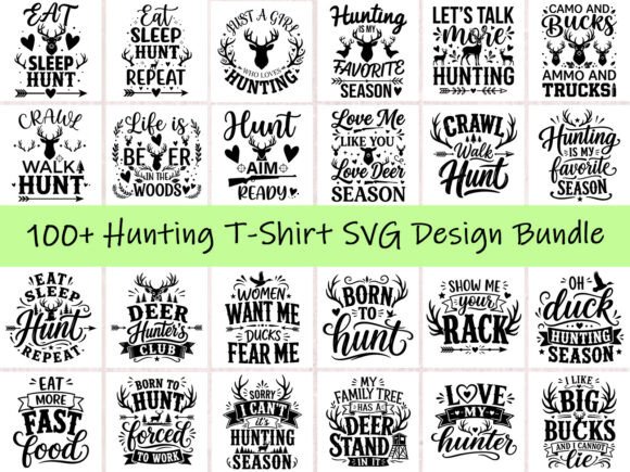 Review: 100 Hunting SVG T-Shirt Design Bundle for Creative Projects