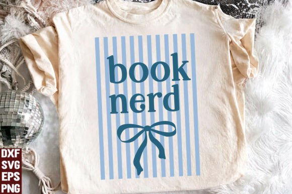 Review of Preppy Striped Book Nerd PNG