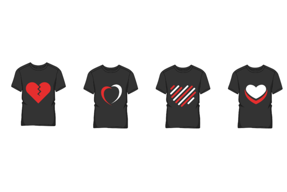 Tshirt Cut Love: A Versatile Freebie for Creative Graphics